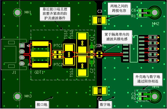 EMC测试中，RS485接口的电路设计方案有哪些